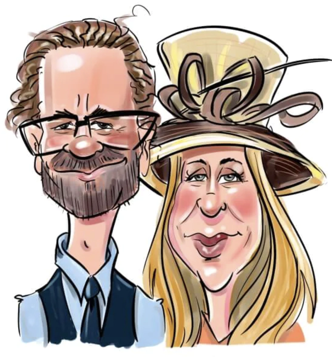Karikaturist Wil - live entertainment en vakwerk vanuit de studio